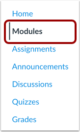 Open Modules