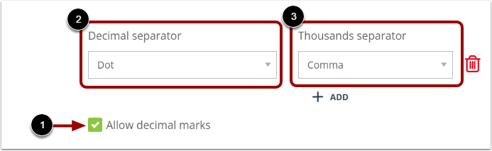 Allow Different Separators