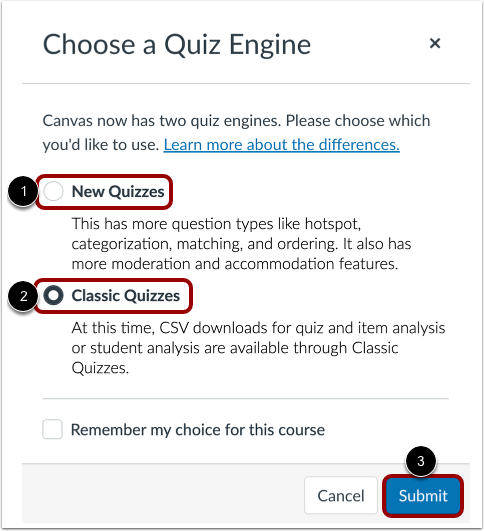 Select Quiz Engine