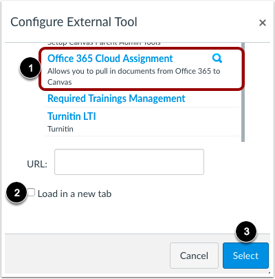 Configure External Tool