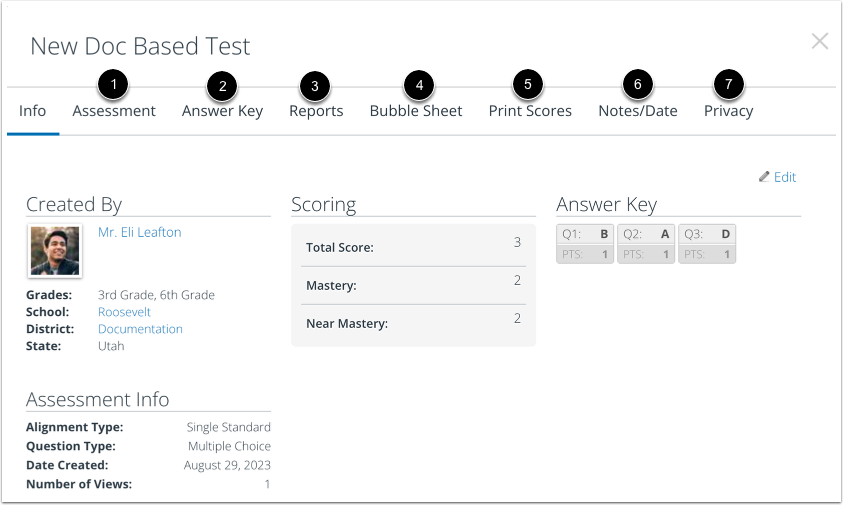 Document Based Assessments