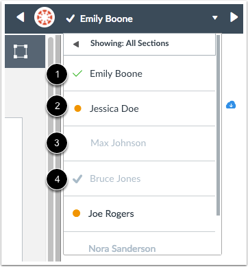 View Assignment Indicators