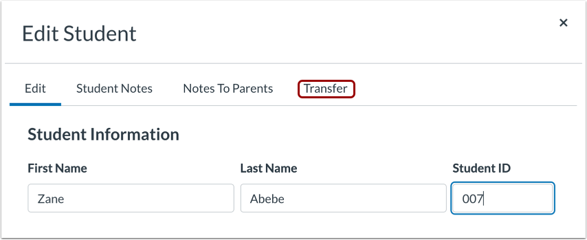 Open Transfer Window