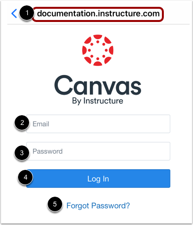 Enter Login Credentials