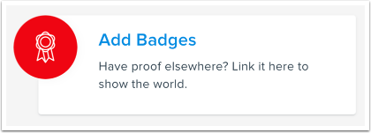 Add Badges