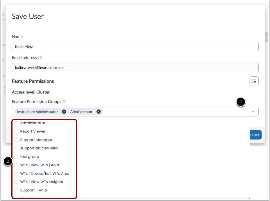 Access Level: Cluster