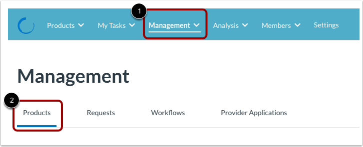 Open Products Management