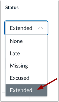 Select Custom Status