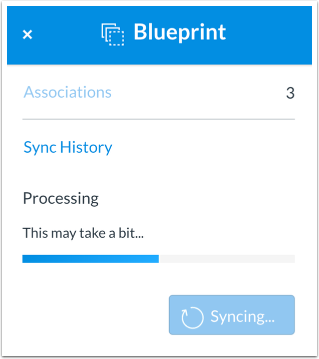 View Associations Sync