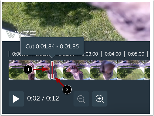 View Selection Slider