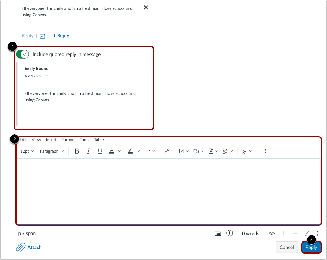 View Quoted Discussion Reply Options