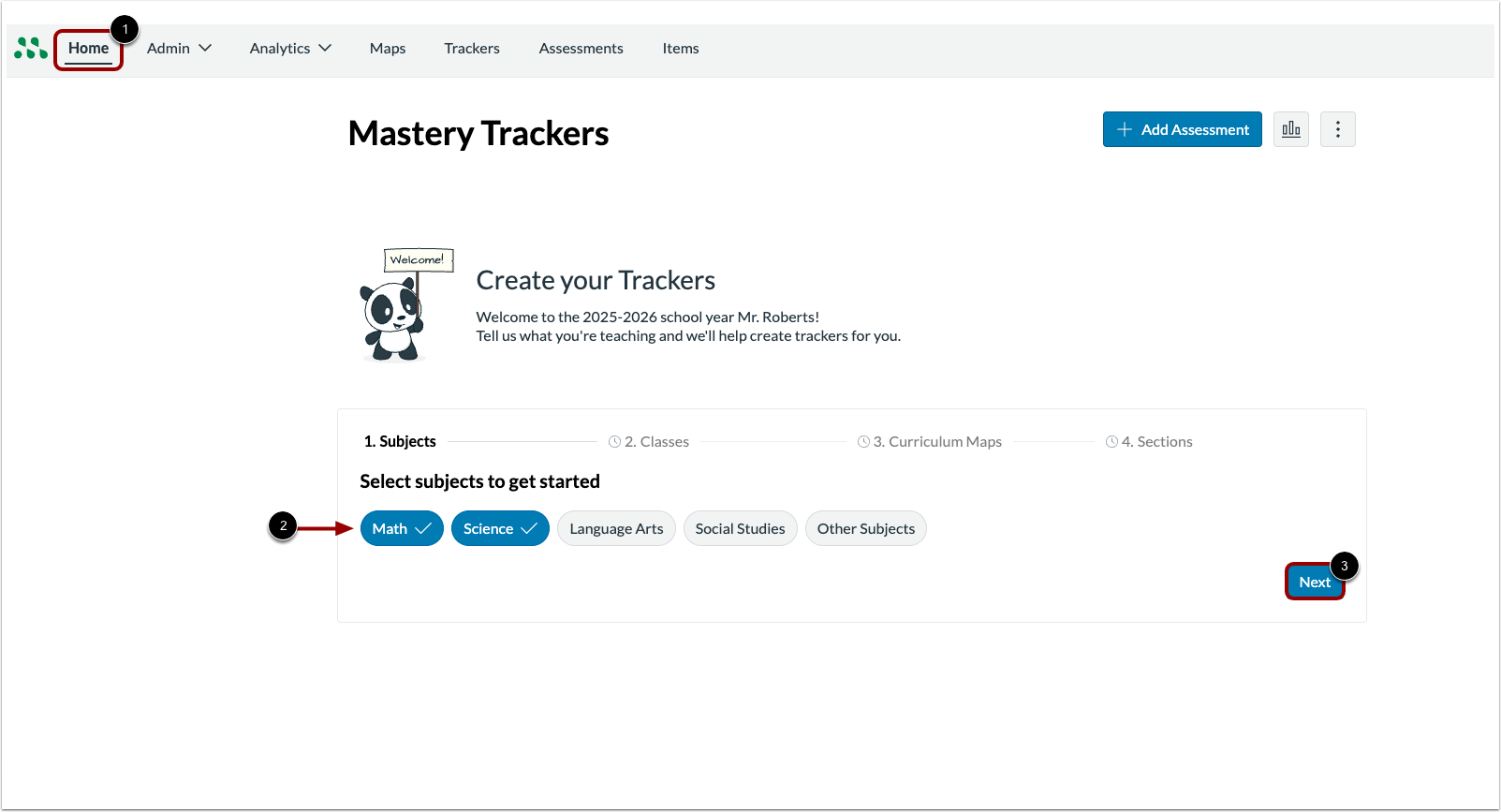 Tracker creation - no active tracker
