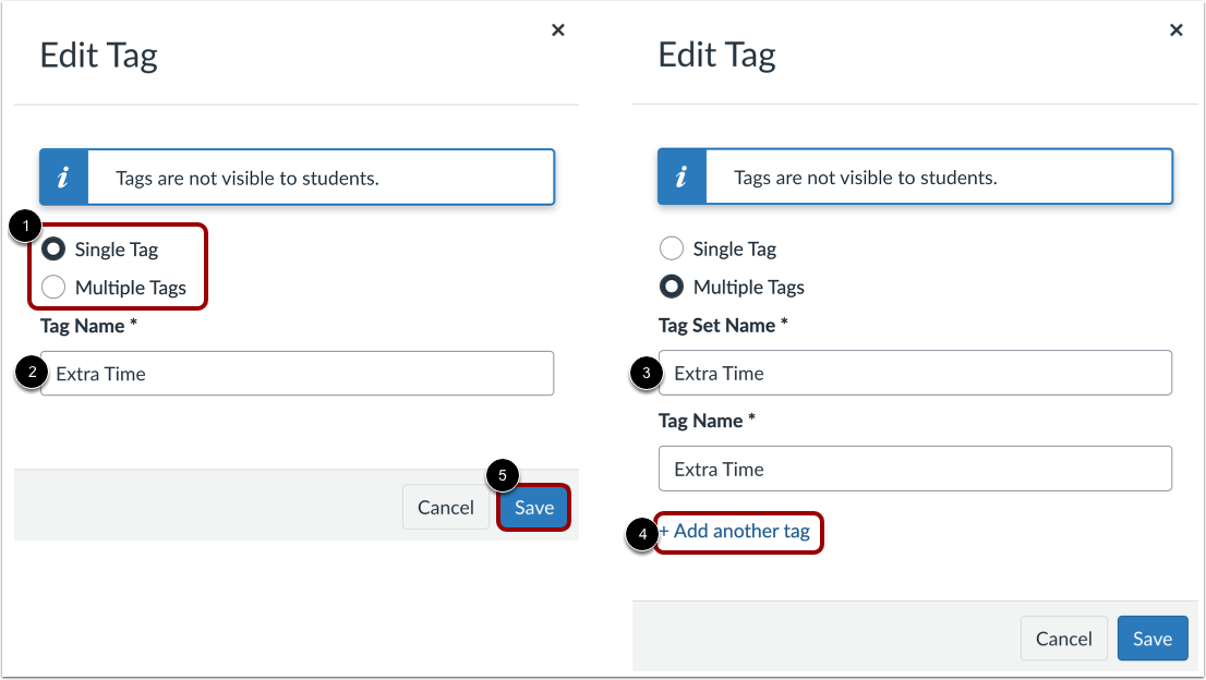 Edit Differentiation Tags