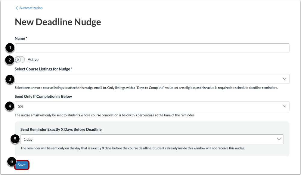 Add Details to Deadline Nudge