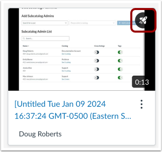 View Media with Quiz