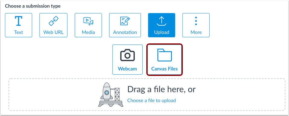 Upload Canvas User File