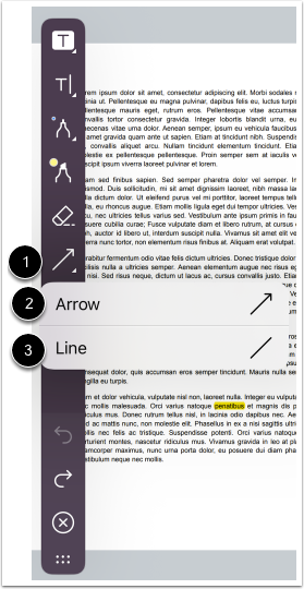 Use Line Annotation Tool