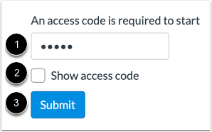 Enter Access Code