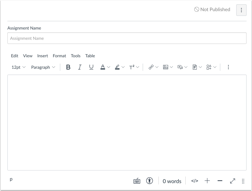 Add Assignment Details