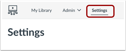 Open Studio Settings