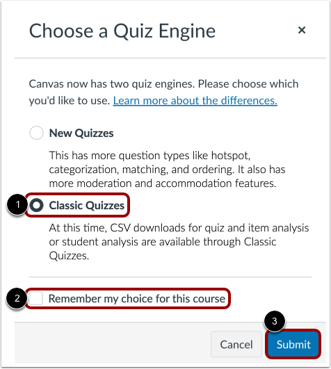 Select Quiz Engine