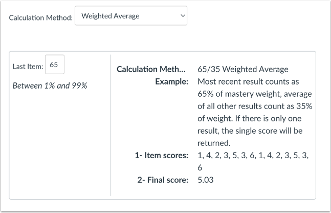 Weighted Average