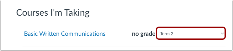 Hide Grades in Individual Grading Periods