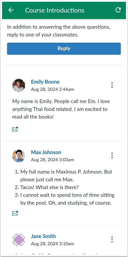 View Discussion Replies