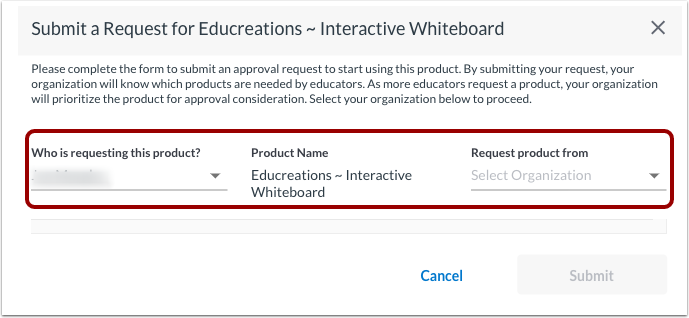 Complete Request Form
