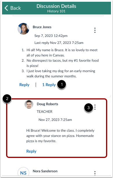 View Inline Discussion Thread Replies