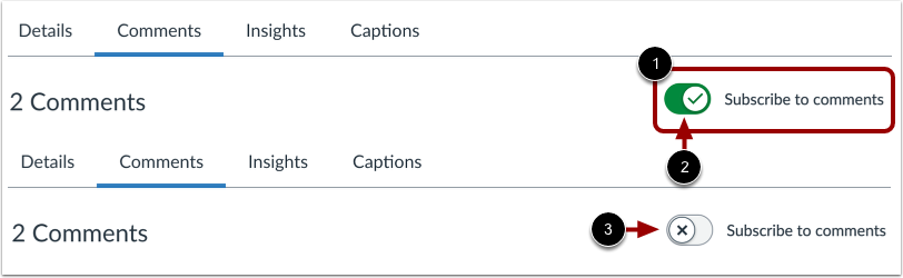 Subscribe to Comments