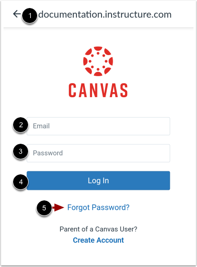 Enter Login Credentials