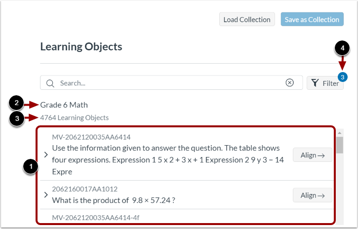 View Learning Objects