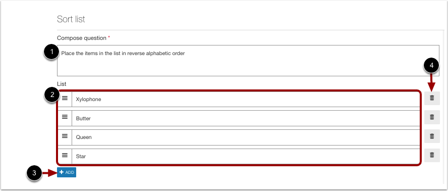 Enter Question or Instructions