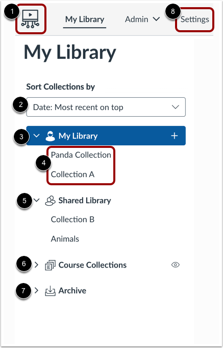 View Studio Navigation