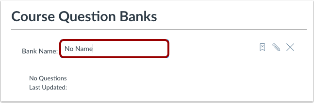 Create Question Bank