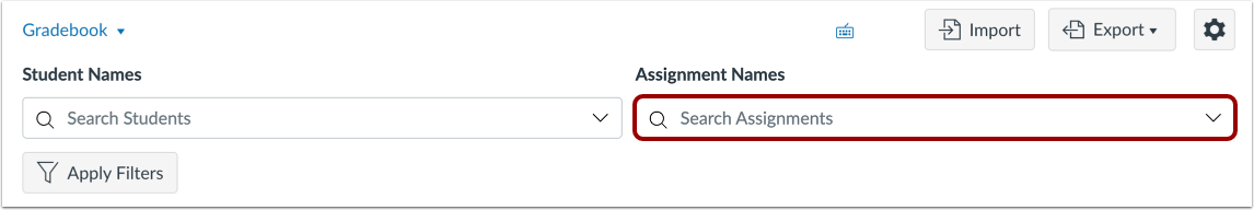 Search Assignments