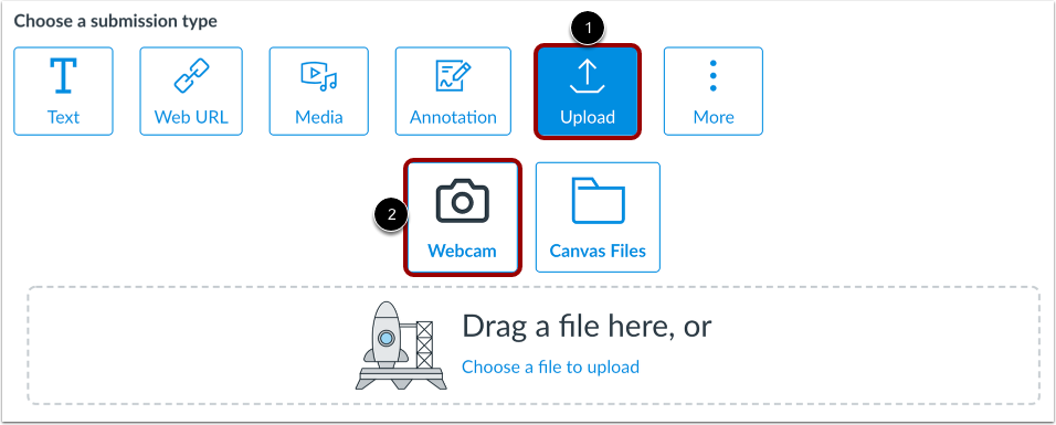 Select Submission Type