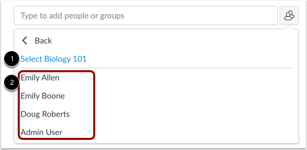 Select Group Members