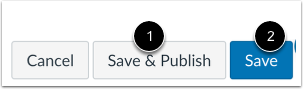 Save and Publish