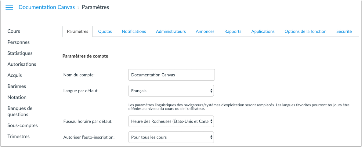 View in Default Language