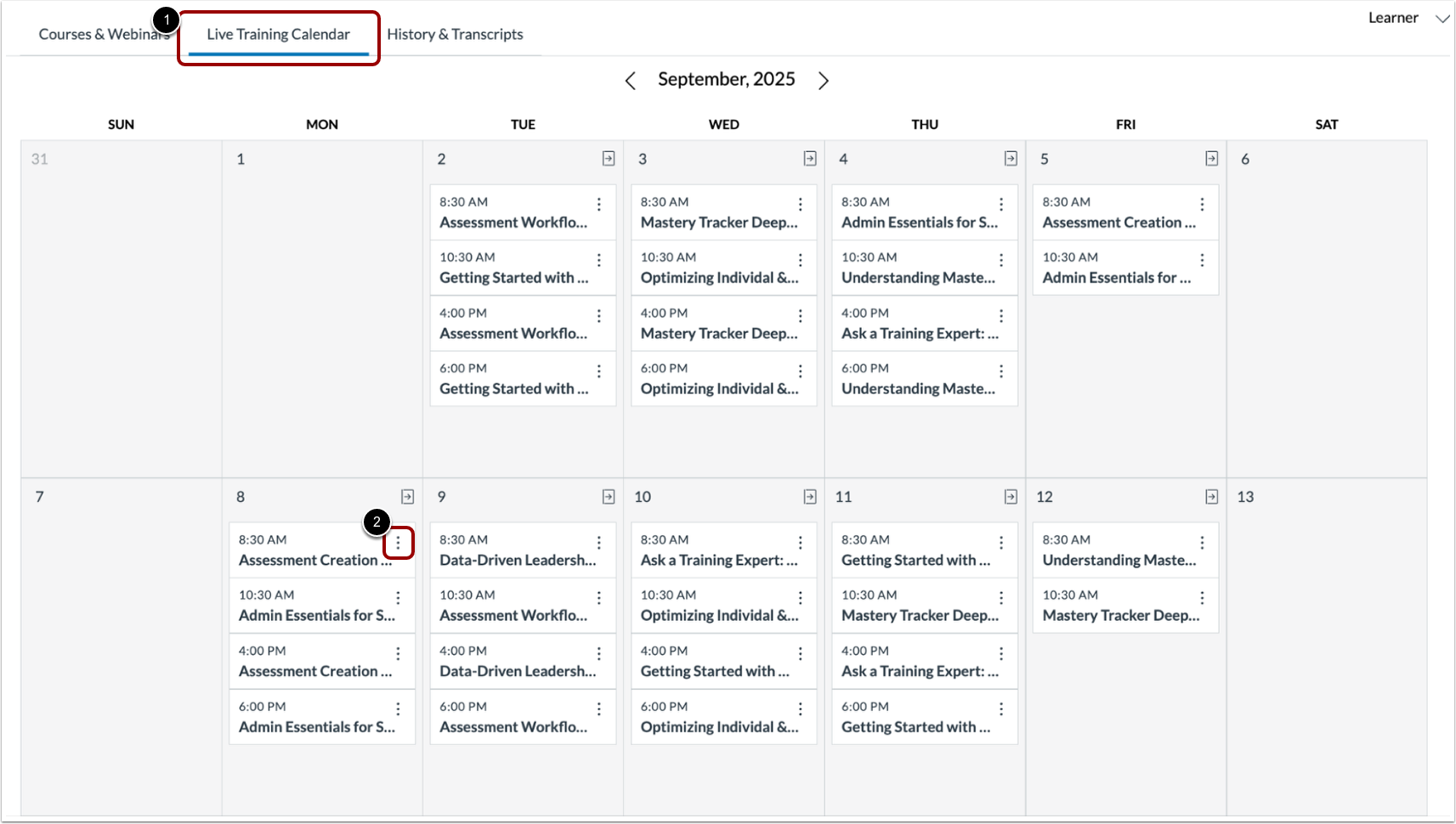 View Webinar Schedule