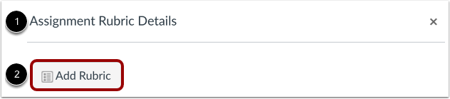 View Assignment Rubric Details