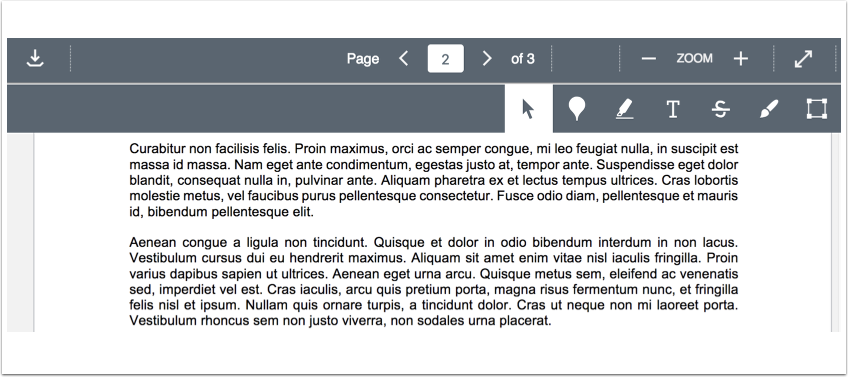 View DocViewer Toolbar