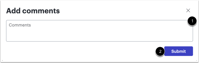 Add Submission Comments