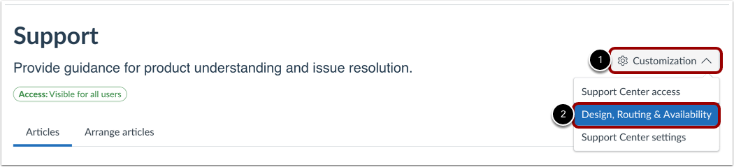 Open Design, Routing & Availability