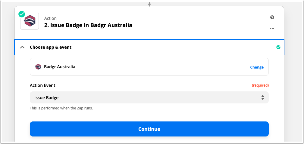 How to Use Badgr with Zapier