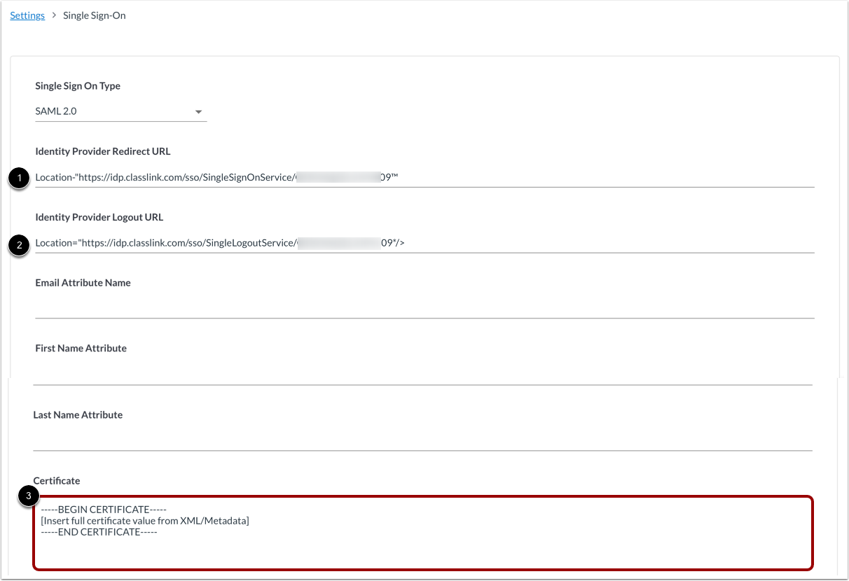 Configure LearnPlatform Account