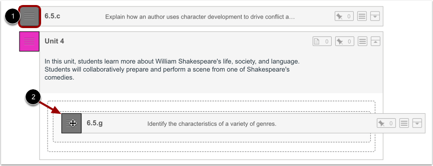 Drag and Drop Standards