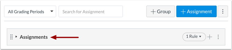 View Assignment Group